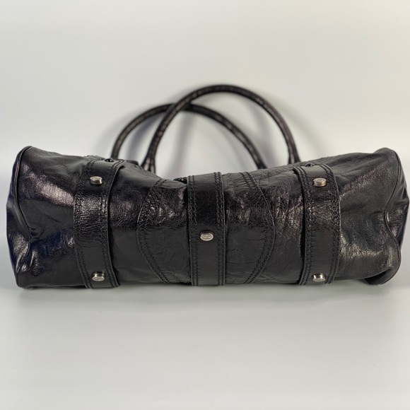 Authentic Valentino Metallic Catch Satchel - Picture 6 of 14